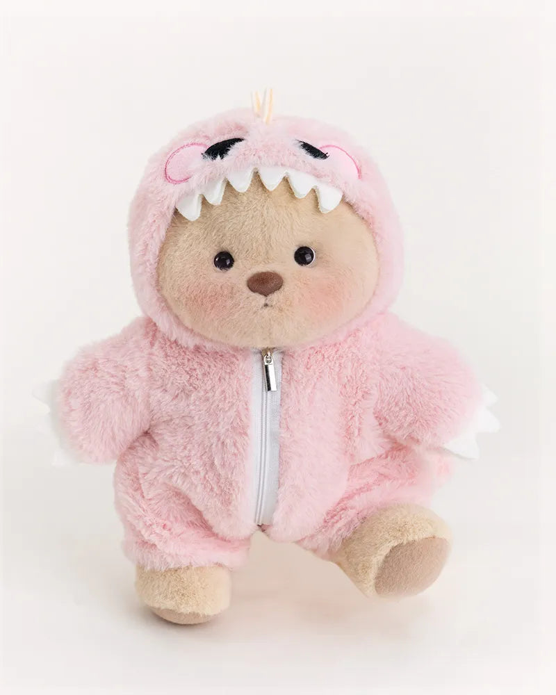 Handgemachtes Plüschtier Pink Drache - Lovaki™